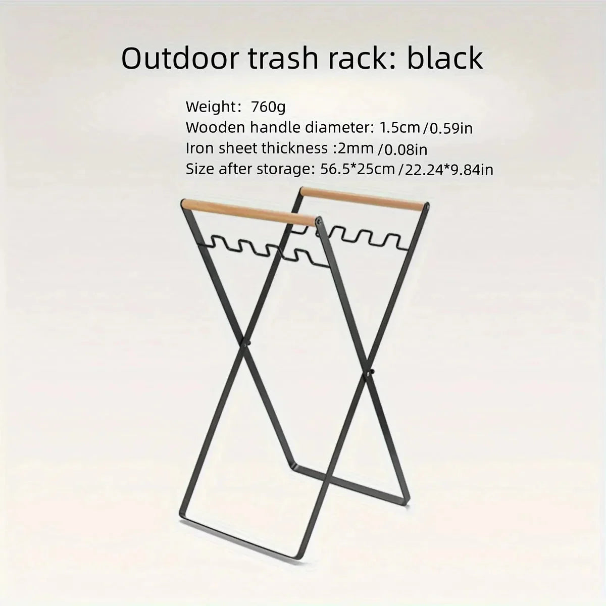 Foldable Kitchen Trash Holder